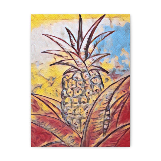 Pineapple Canvas Painting