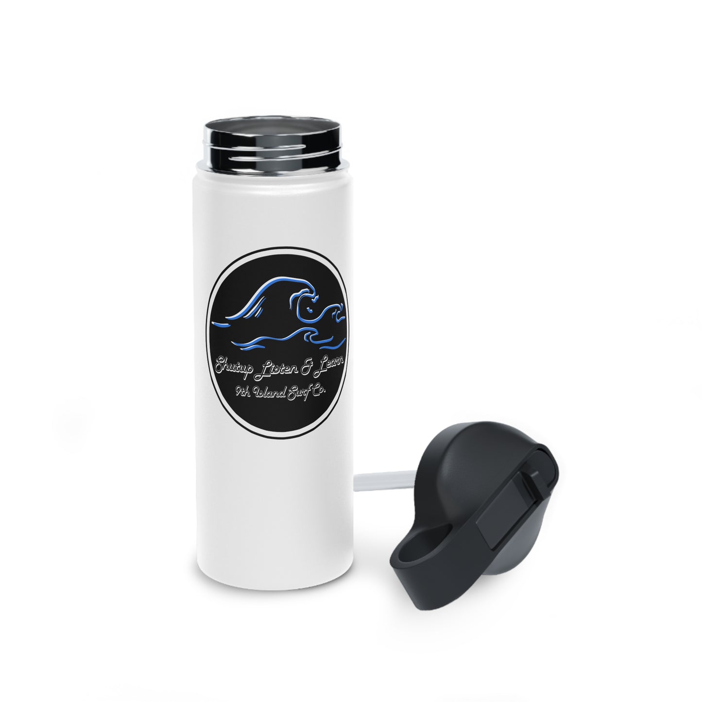 Shutup Listen & Learn Water Bottle